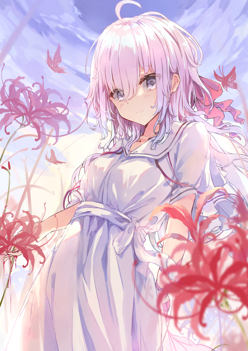 This is a pixiv picture whose title is ヒガンバナ.
