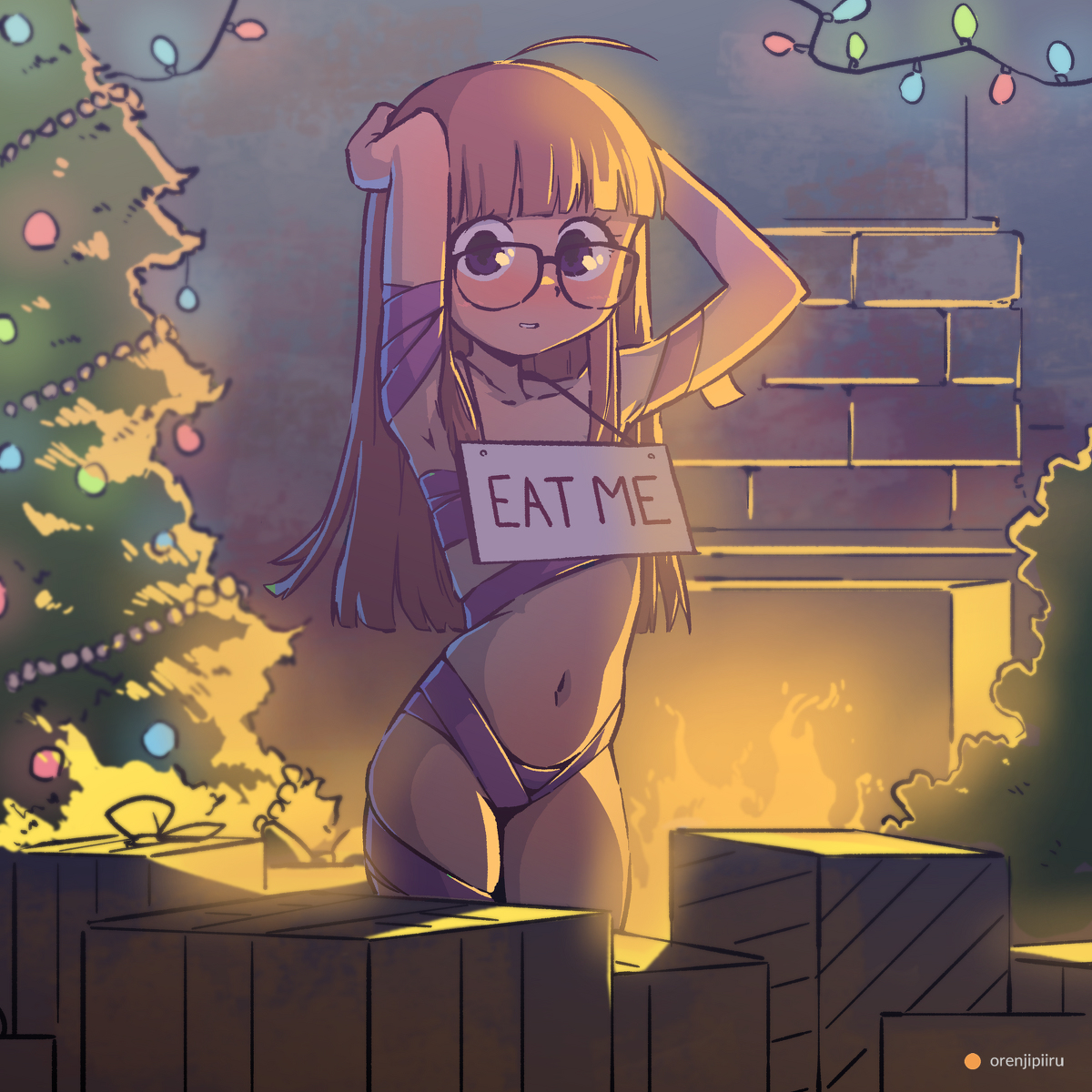 This is a pixiv picture whose title is 双葉.