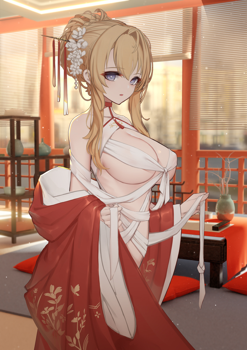 This is a pixiv picture whose title is 凉夜香雪.
