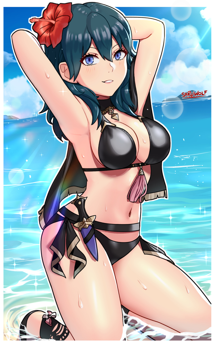 This is a pixiv picture whose title is Summer Byleth.