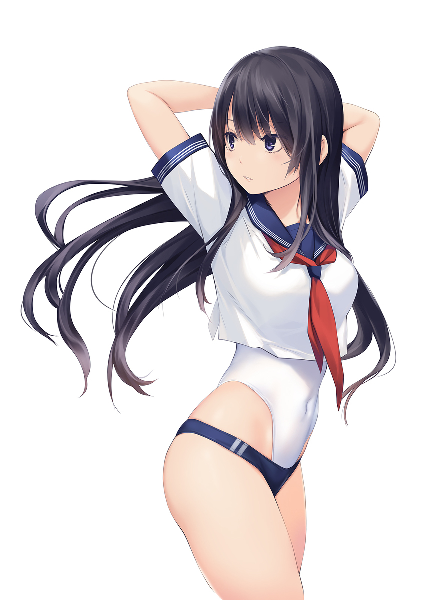 This is a pixiv picture whose title is 白峰さんフィギュアの….