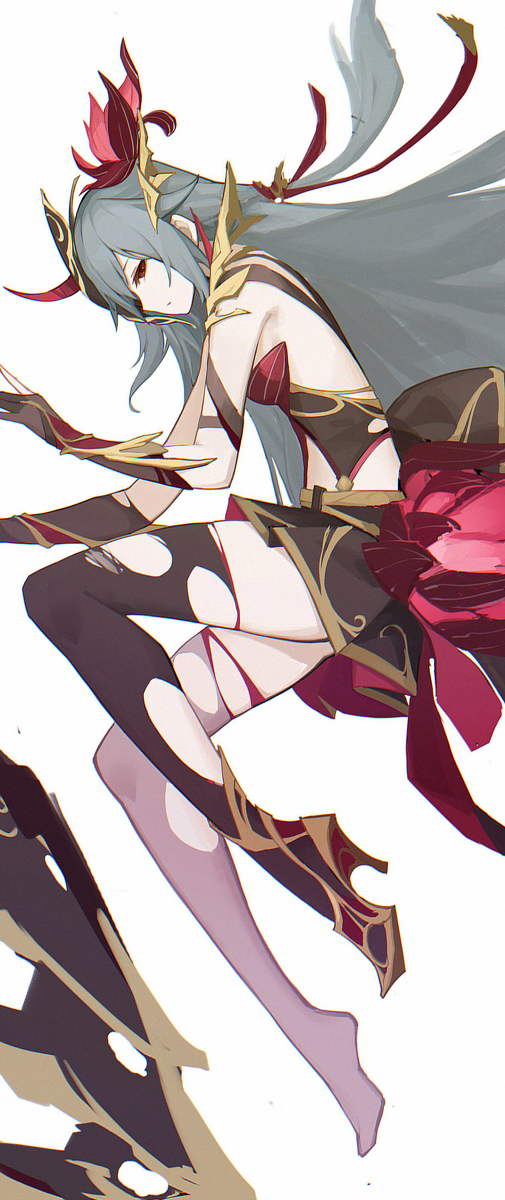 This is a pixiv picture whose title is 符华.