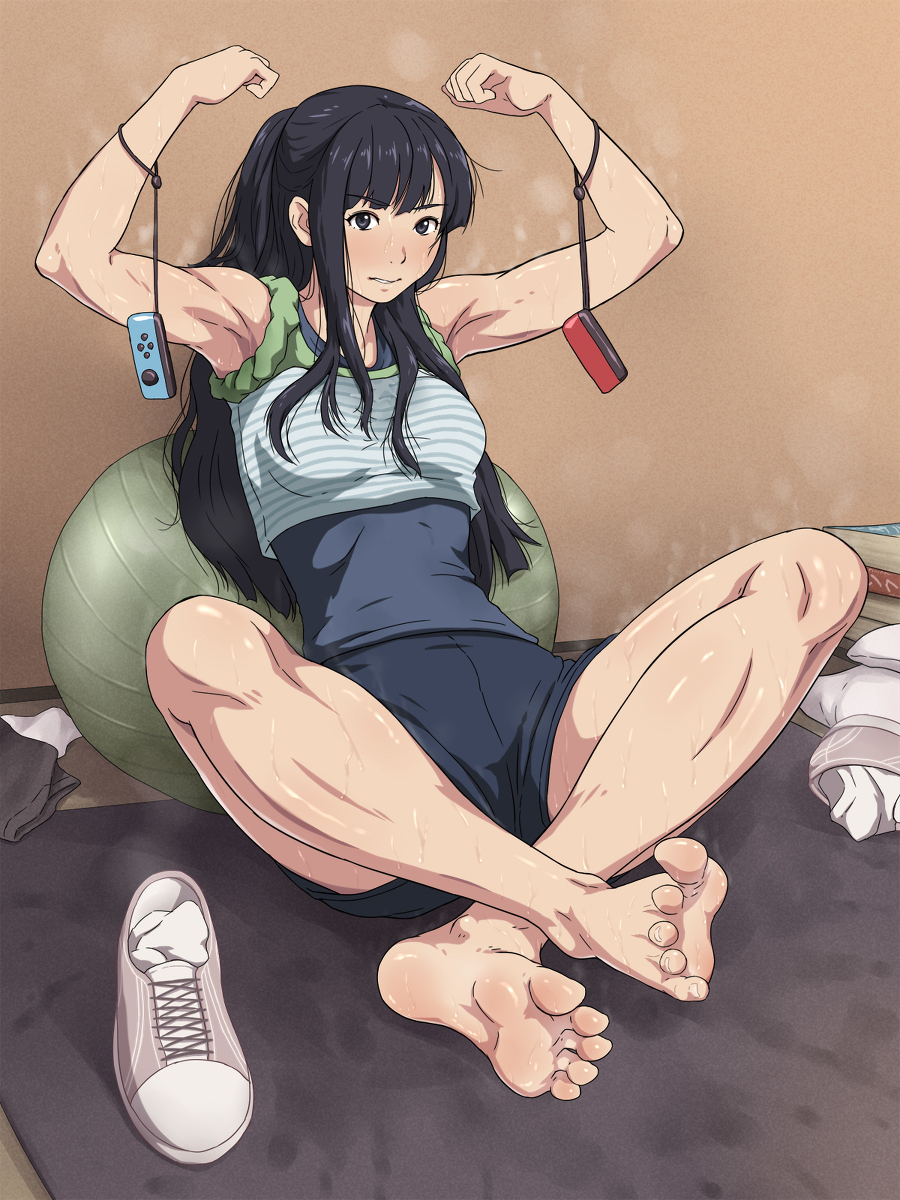 This is a pixiv picture whose title is あなたの部屋で私がご指導します.