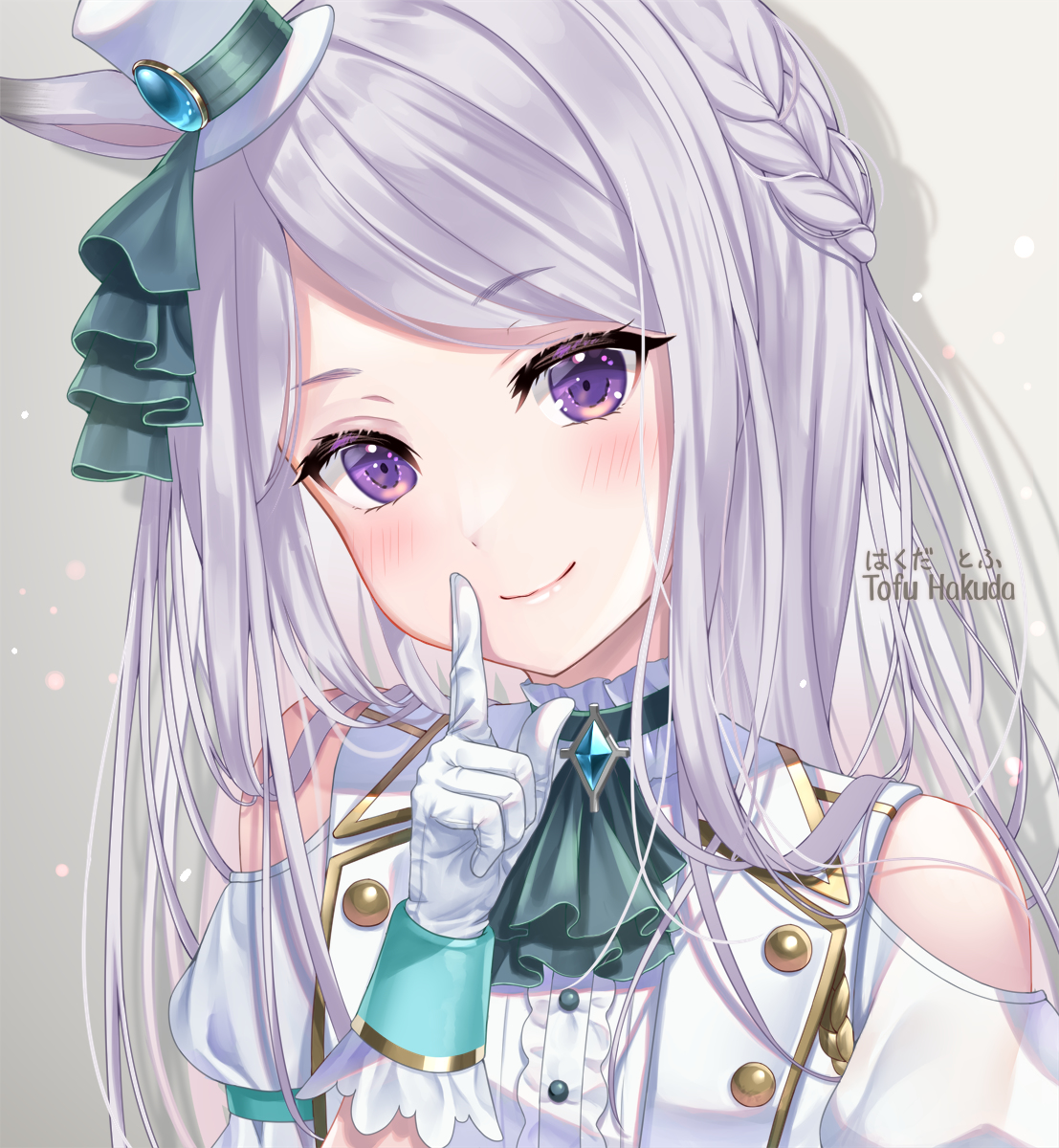 This is a pixiv picture whose title is メジロマックイーンちゃん.