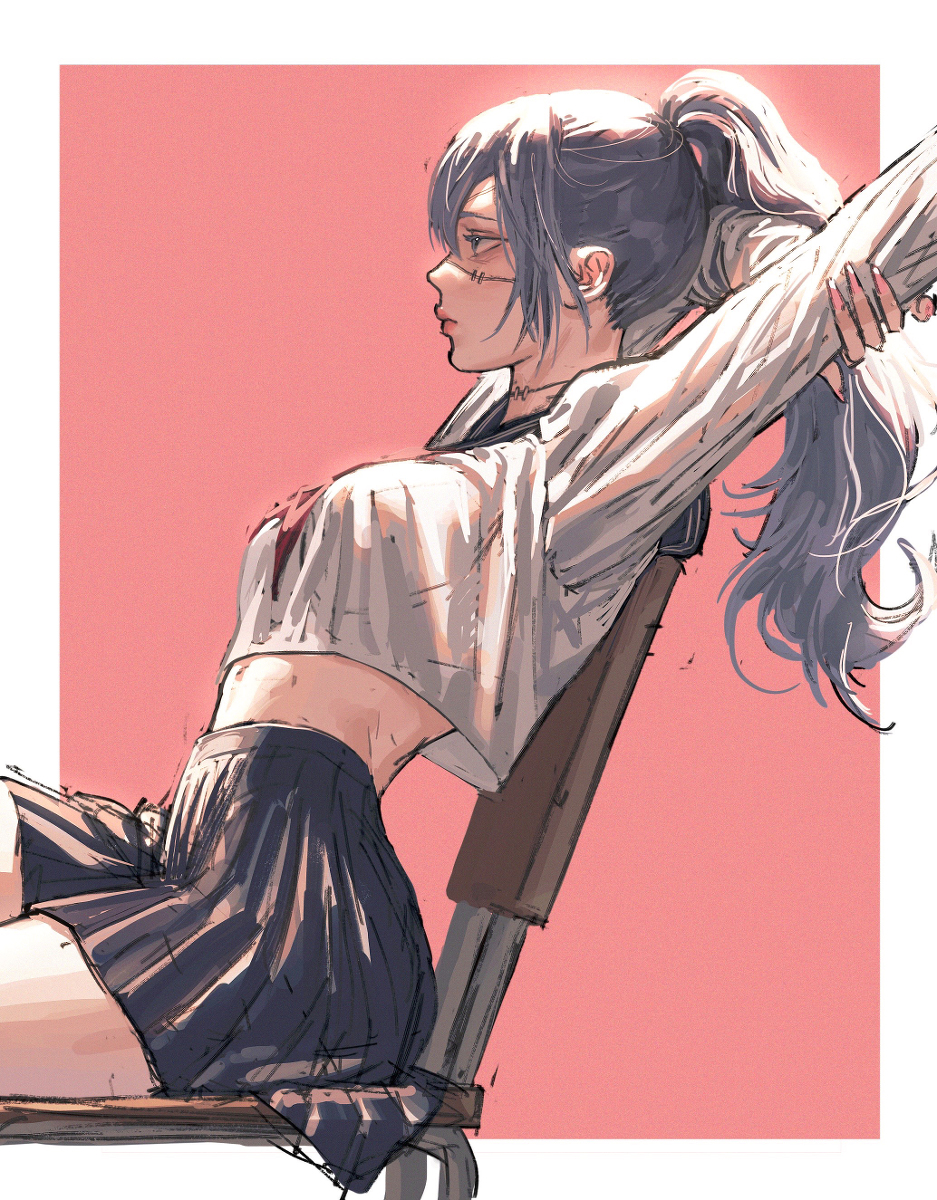 This is a pixiv picture whose title is Jk! Mahito vol.1.