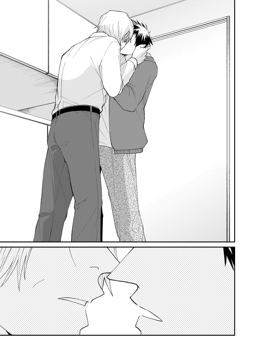 This is a pixiv picture whose title is 【商業BL】どっちの愛が欲しい？６話目【試し読み】.