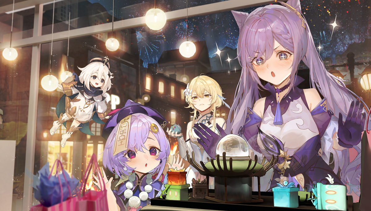 This is a pixiv picture whose title is 原神.