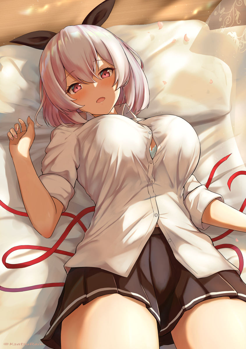 This is a pixiv picture whose title is JKシリアス.