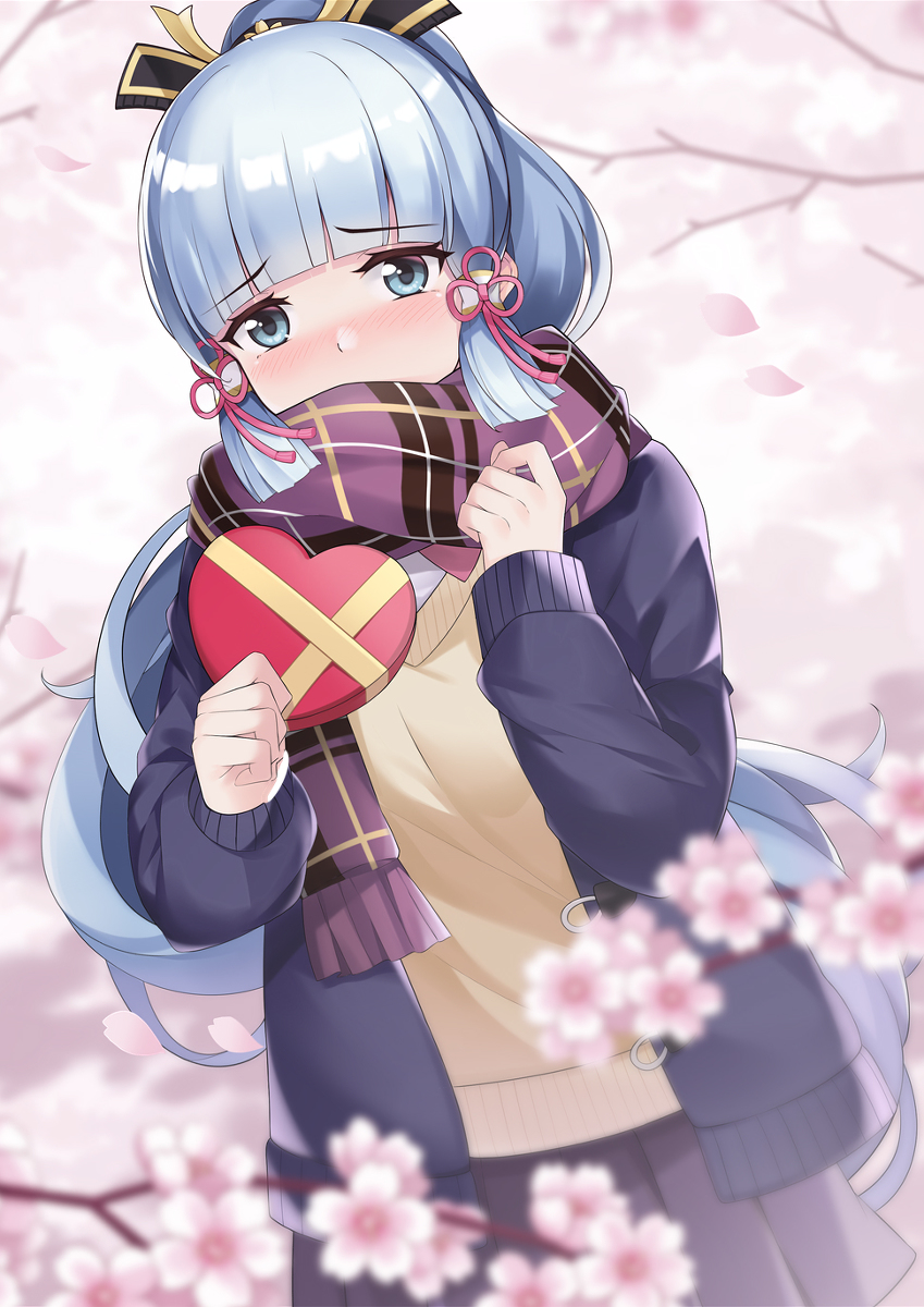 This is a pixiv picture whose title is 神里凌华.