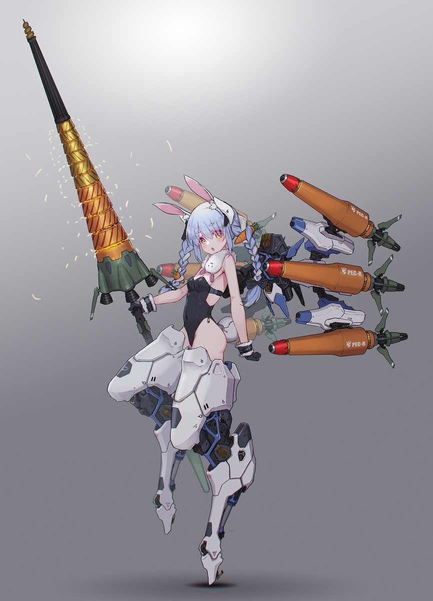 This is a pixiv picture whose title is アーマードペコ.