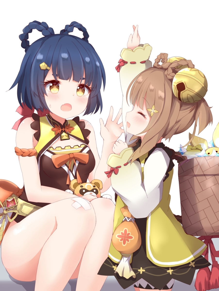 This is a pixiv picture whose title is 万民ぺあ.