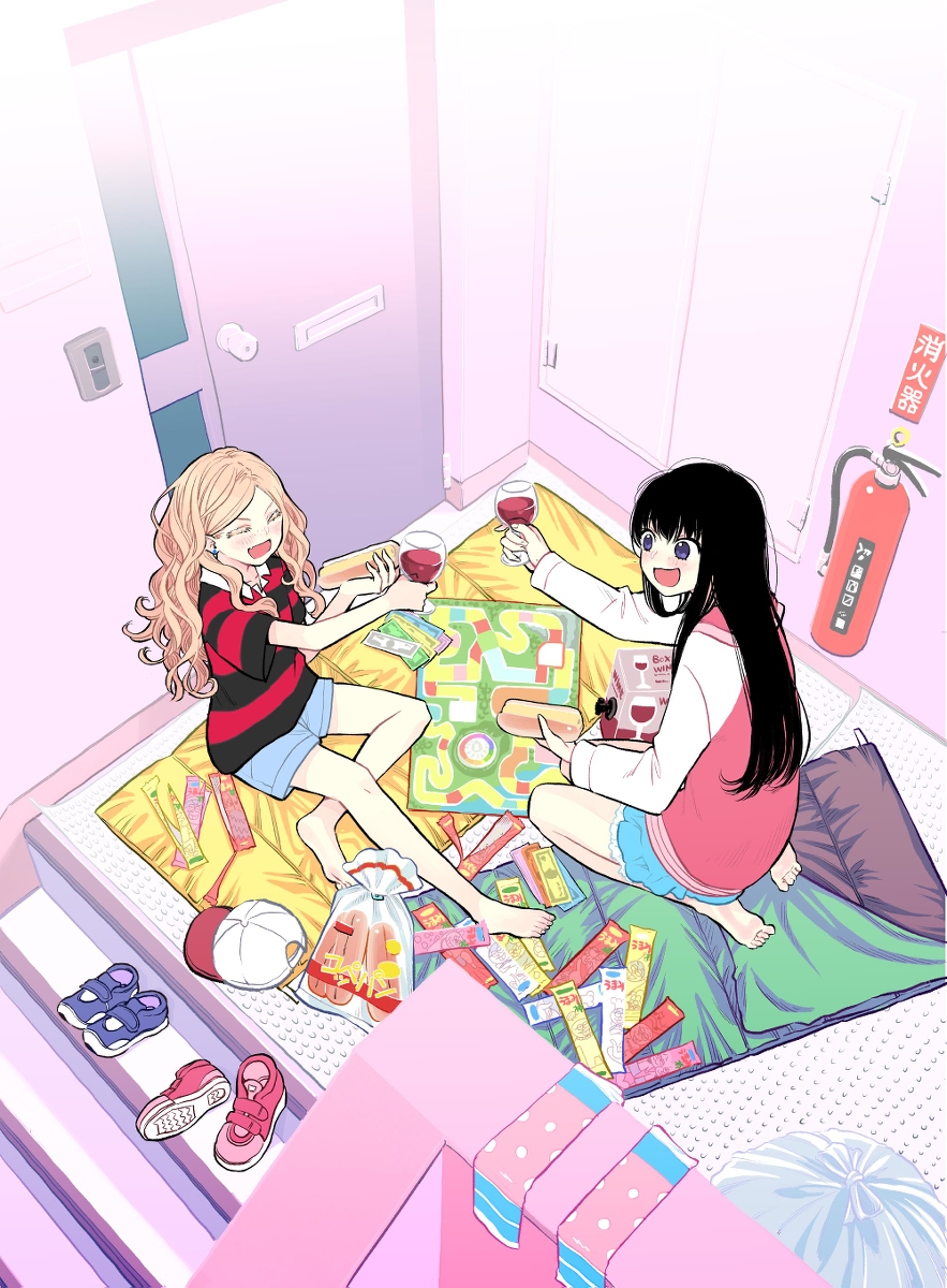 This is a pixiv picture whose title is ふたりエスケープ ②.
