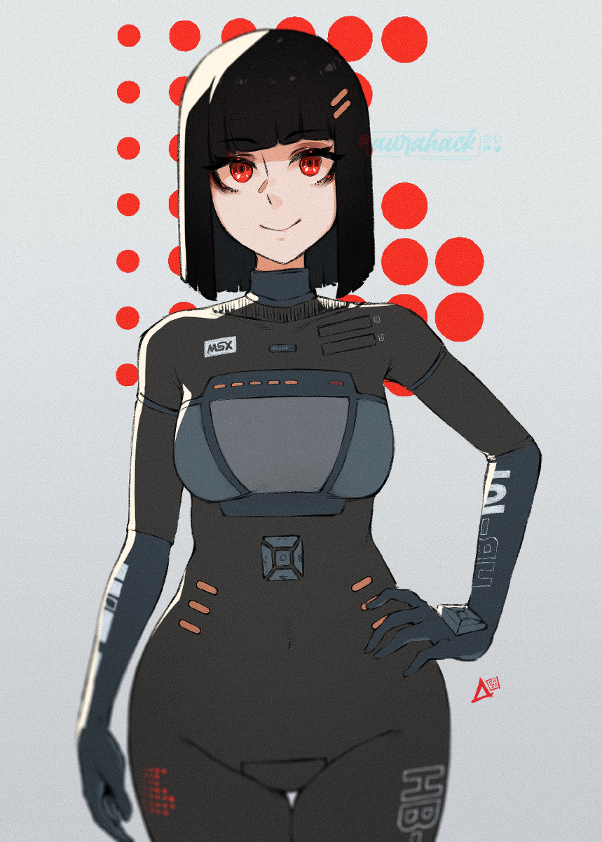 This is a pixiv picture whose title is MSX.