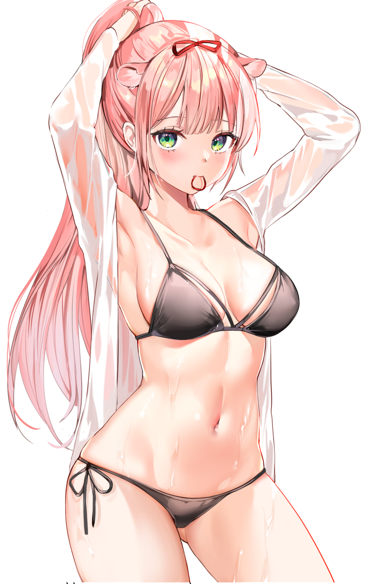 This is a pixiv picture whose title is Bikini.