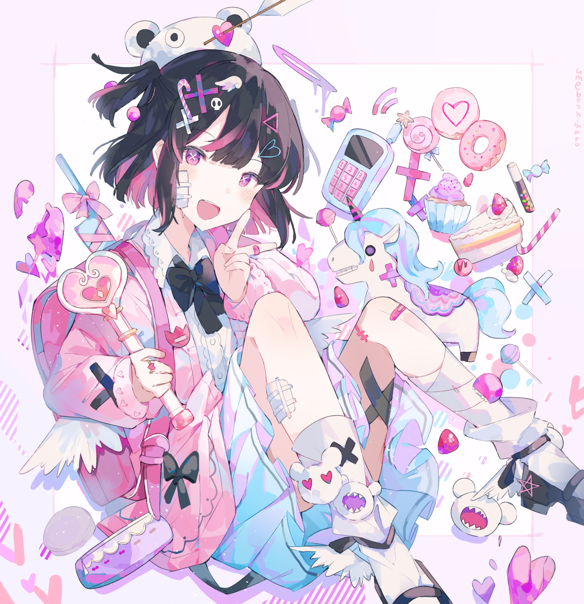 This is a pixiv picture whose title is 無題.