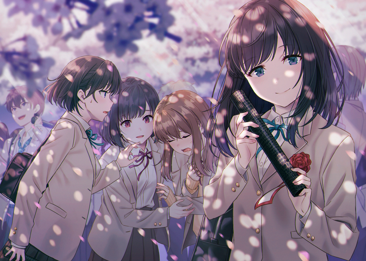 This is a pixiv picture whose title is 🌸.