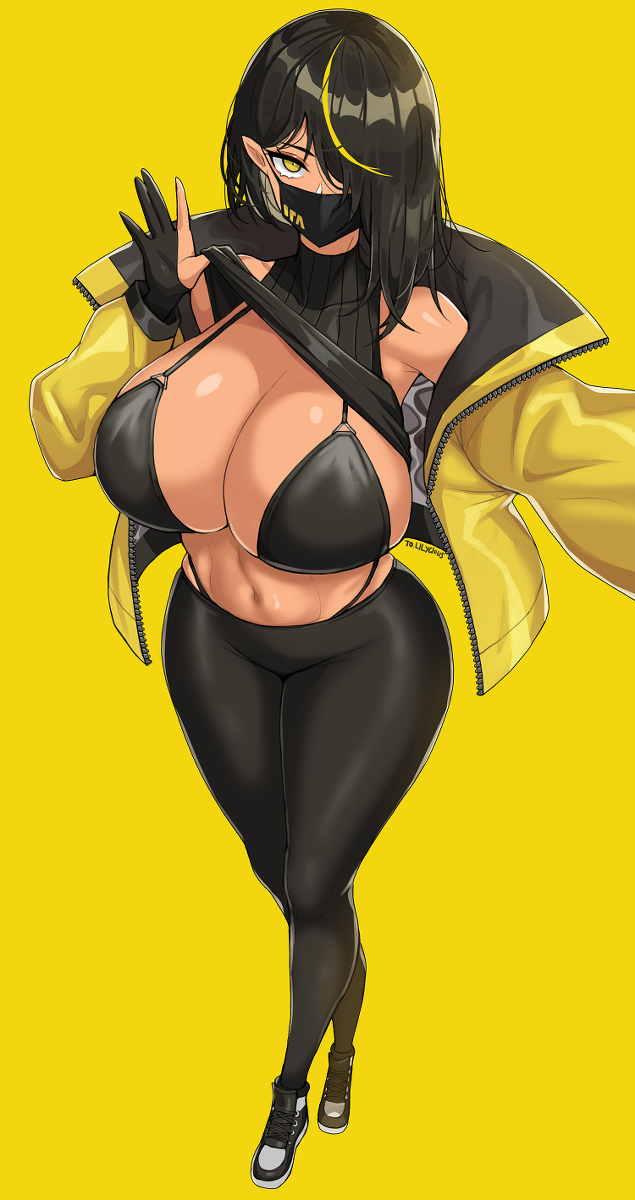 This is a pixiv picture whose title is OC.