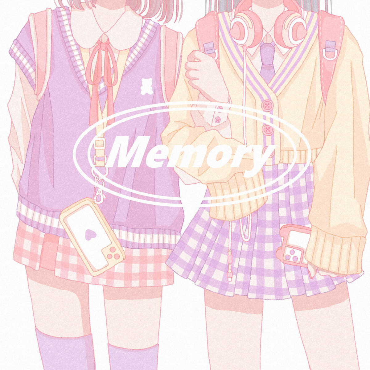 This is a pixiv picture whose title is 👭.