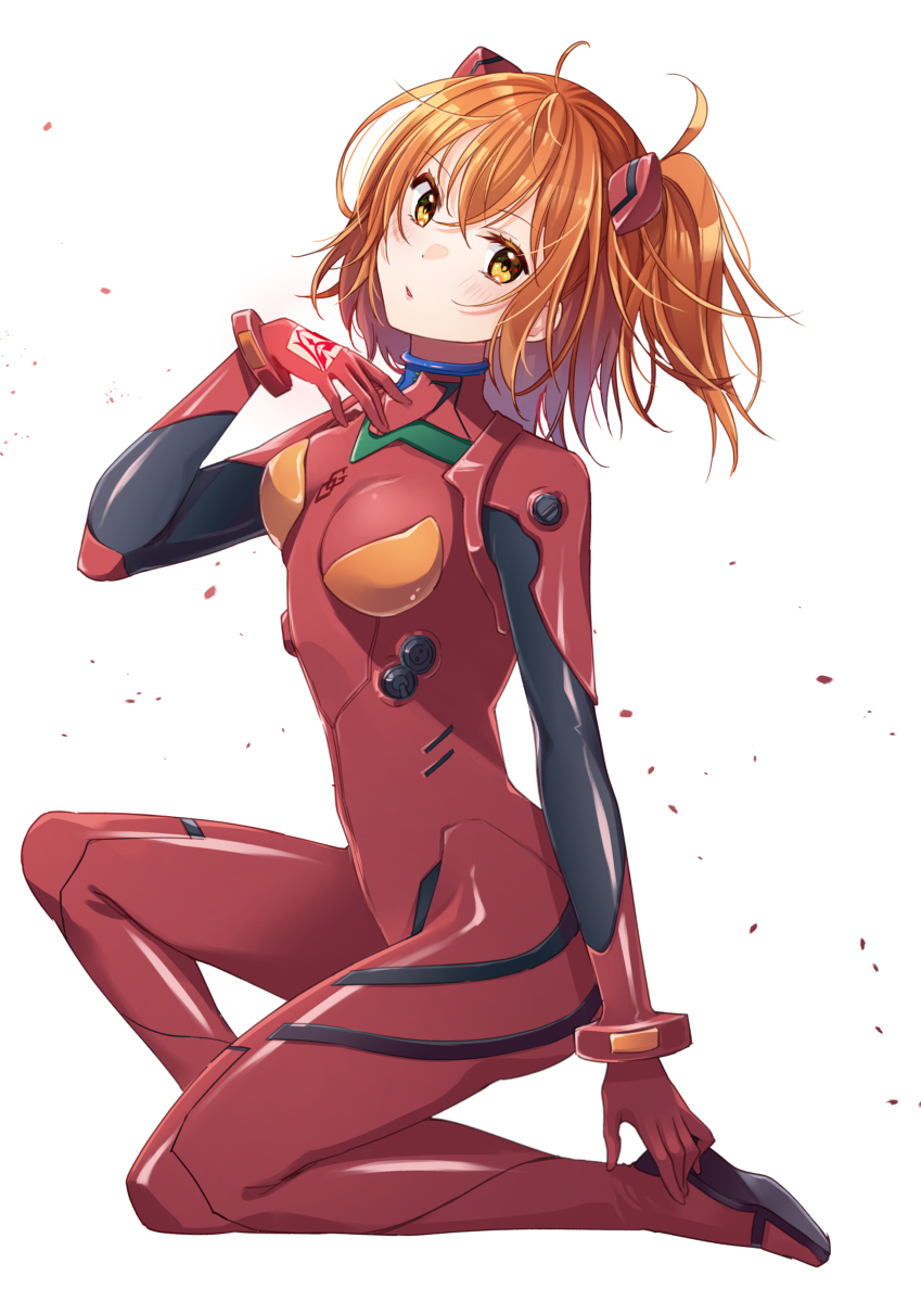 This is a pixiv picture whose title is プラグスーツコスぐだ♀.