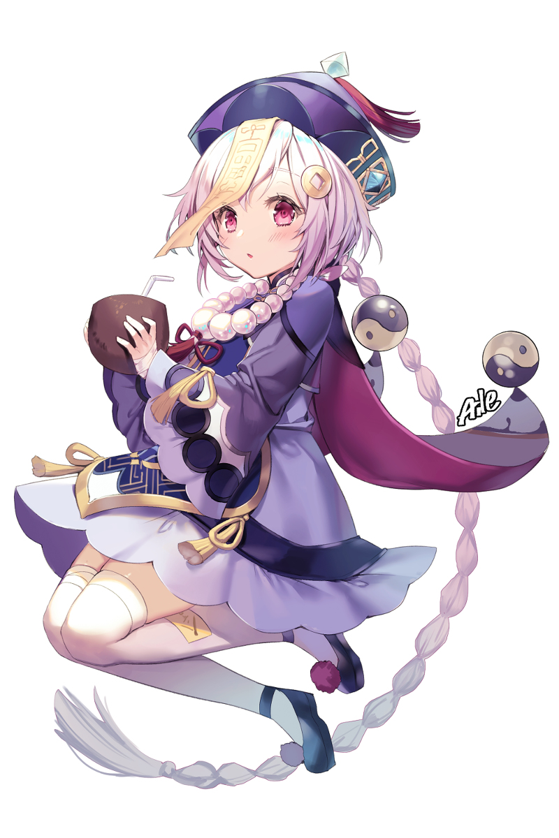 This is a pixiv picture whose title is 七七.