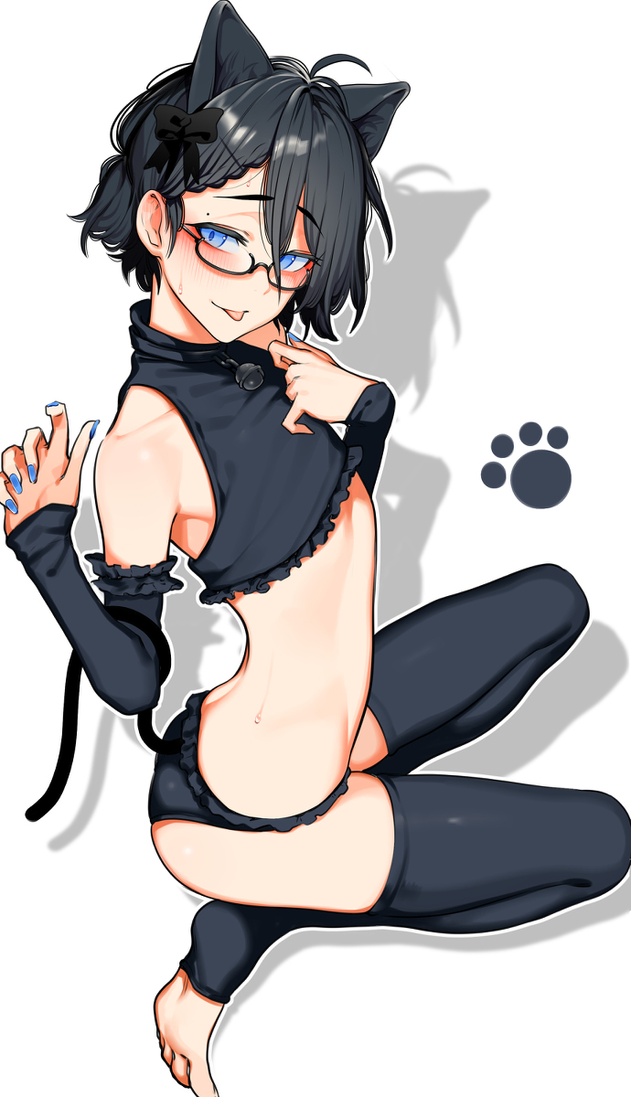 This is a pixiv picture whose title is ねこざき.