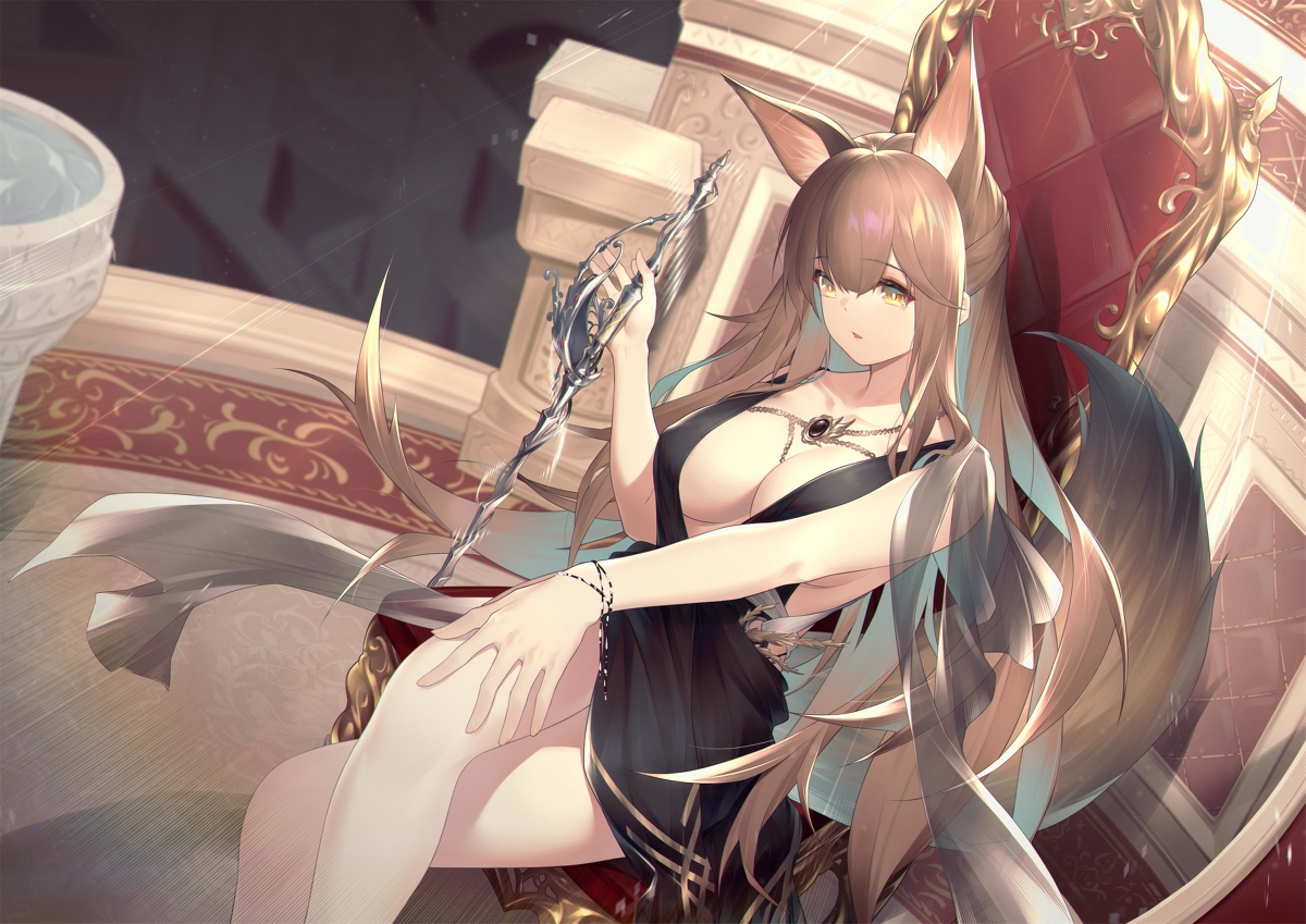 This is a pixiv picture whose title is 芙兰卡.