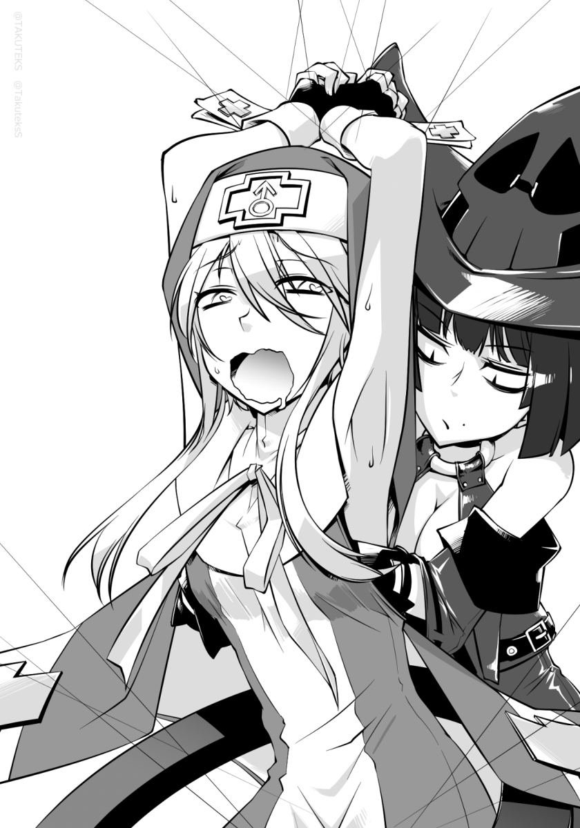 This is a pixiv picture whose title is ブリジットの腋.