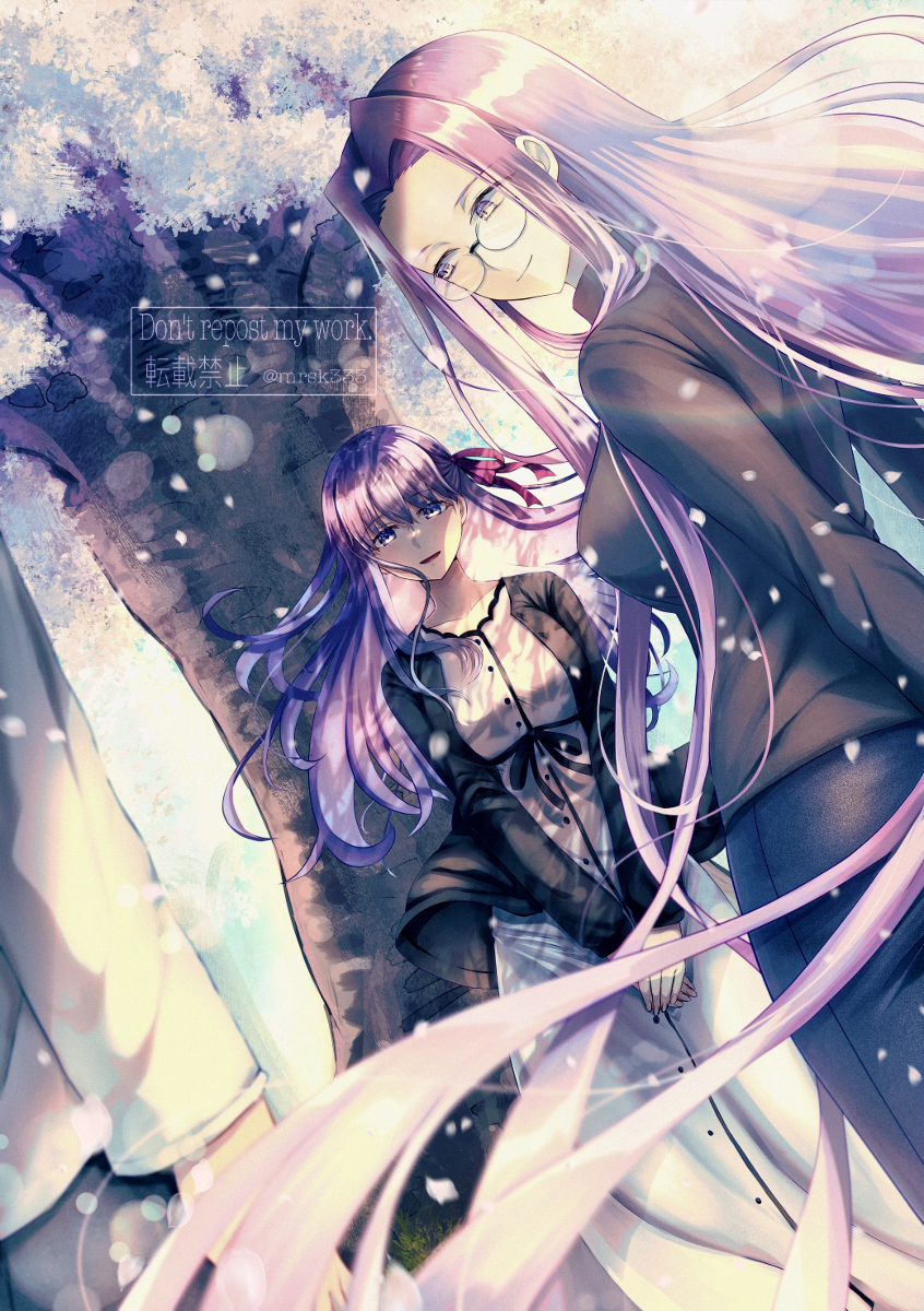 This is a pixiv picture whose title is 桜.