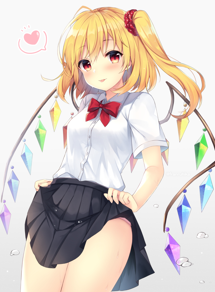 This is a pixiv picture whose title is JKフランちゃん.