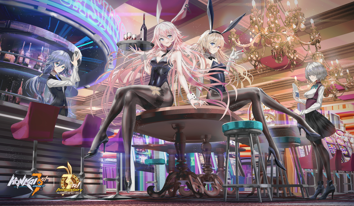 This is a pixiv picture whose title is 崩壊3rd.