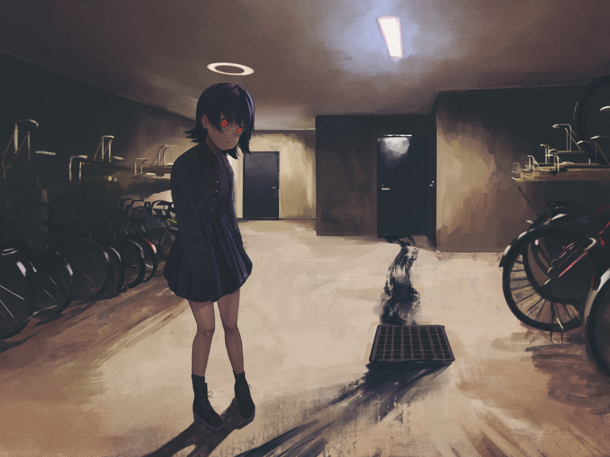 This is a pixiv picture whose title is Coal tar.