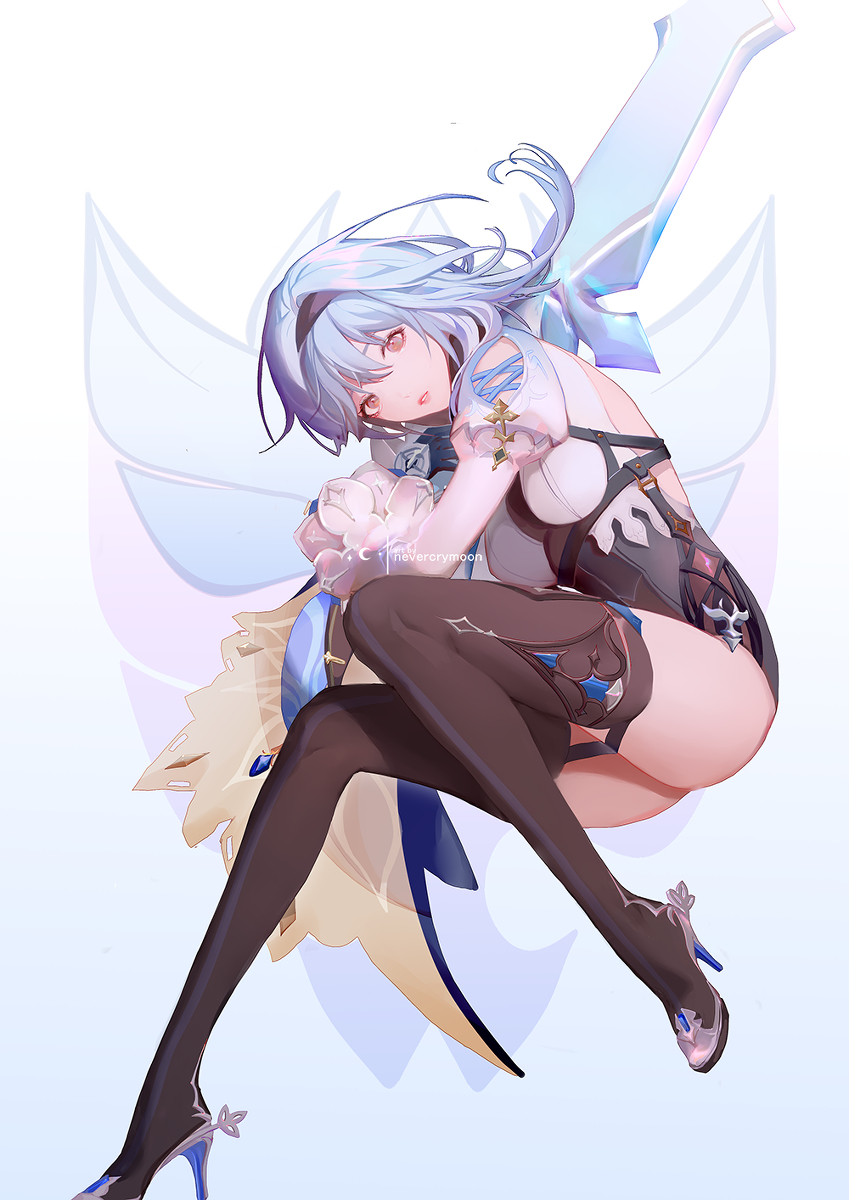 This is a pixiv picture whose title is eula.