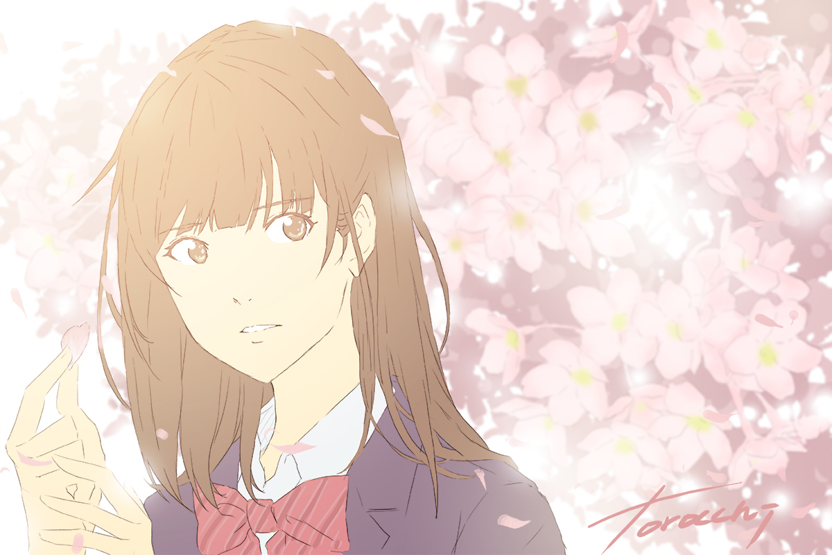 This is a pixiv picture whose title is サクラサク.