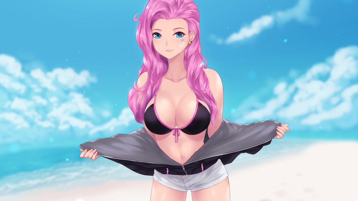 This is a pixiv picture whose title is Seraphine.