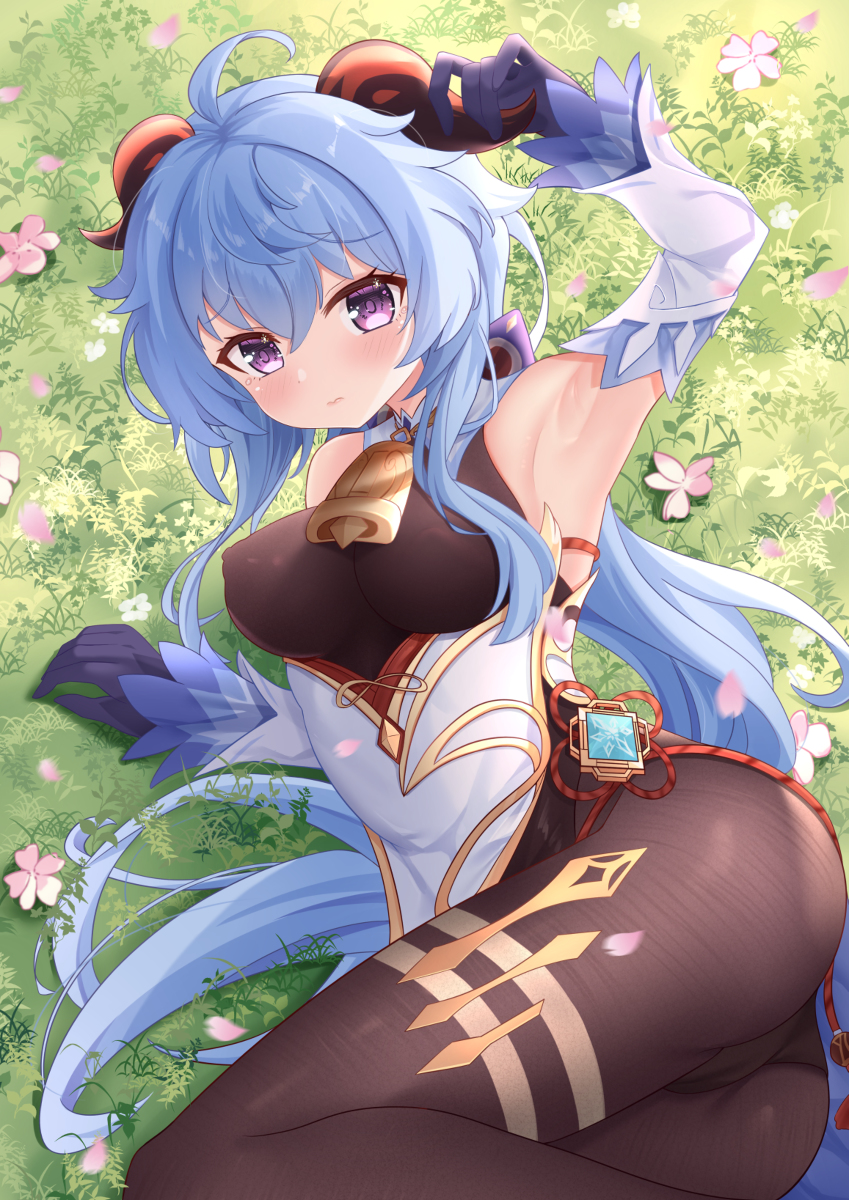 This is a pixiv picture whose title is 角には触らないでください....