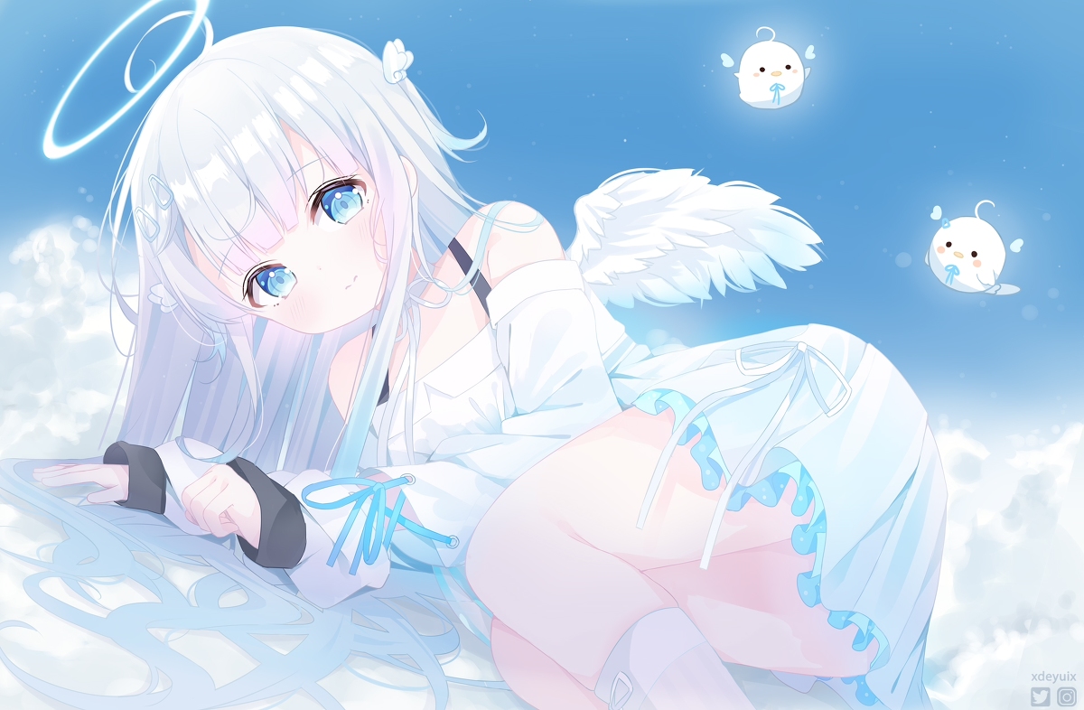 This is a pixiv picture whose title is 可愛い天使.