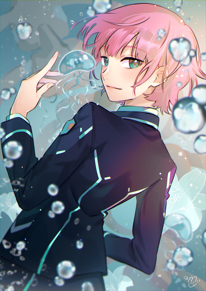 This is a pixiv picture whose title is 夕陽リリ.