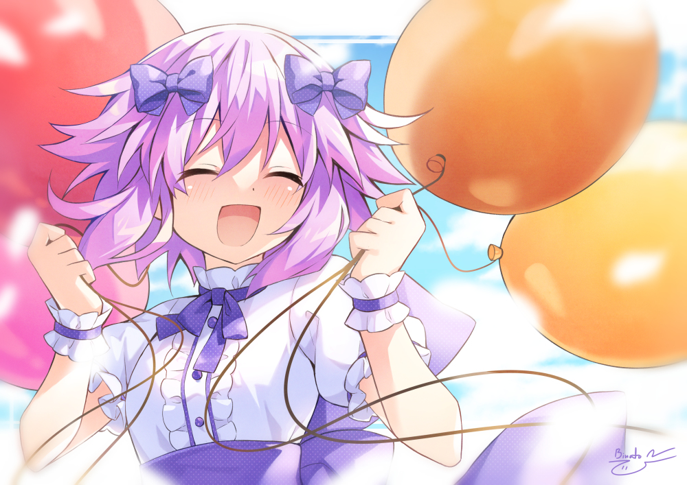 This is a pixiv picture whose title is 🎈.