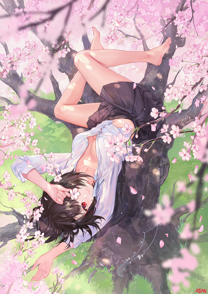 This is a pixiv picture whose title is Holiday.