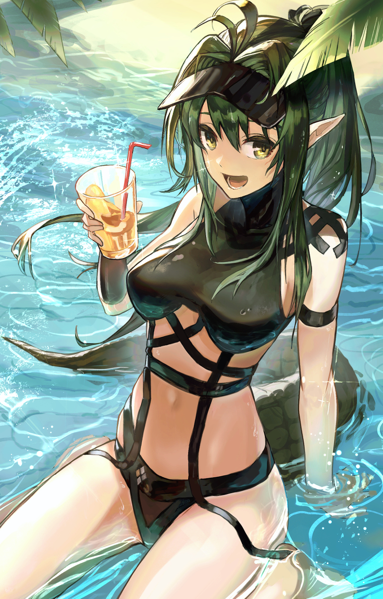 This is a pixiv picture whose title is 水着ガヴィル.