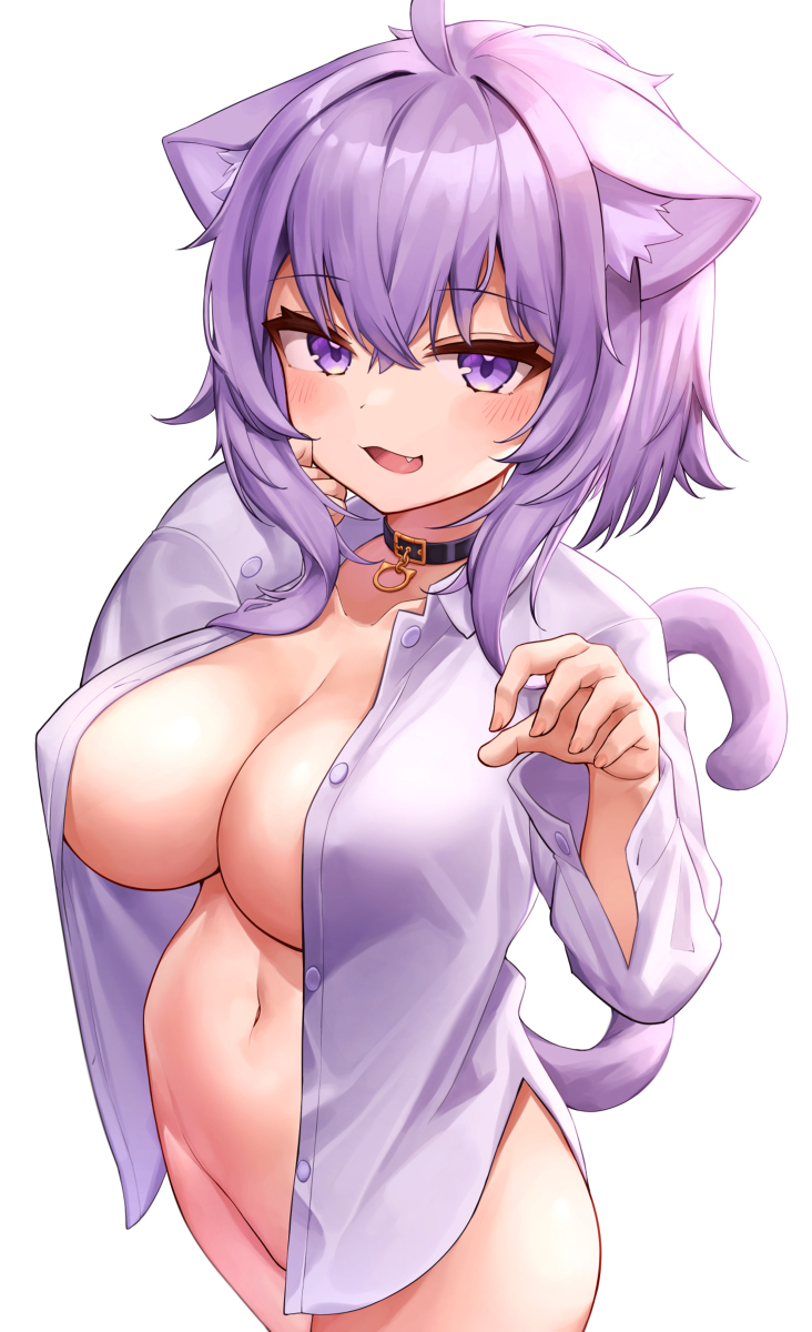 This is a pixiv picture whose title is ニャー.