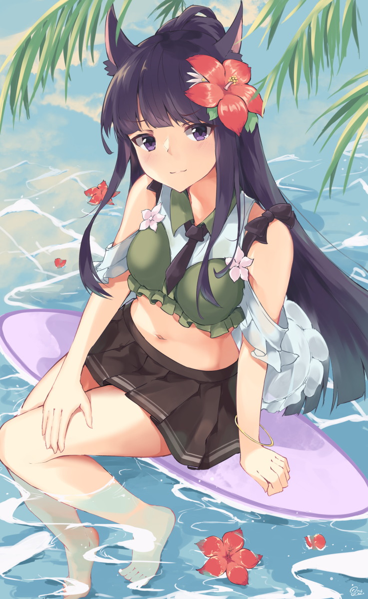 This is a pixiv picture whose title is 水着カスミ.