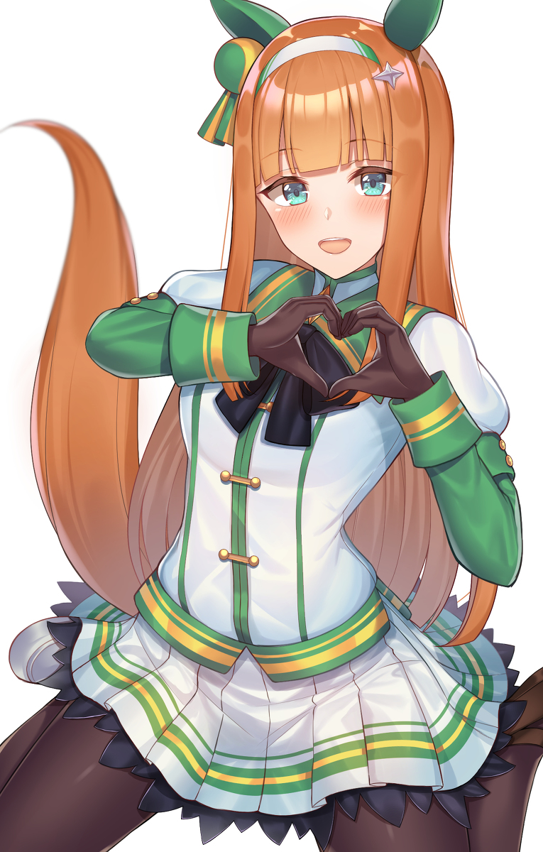 This is a pixiv picture whose title is サイレンスズカ.