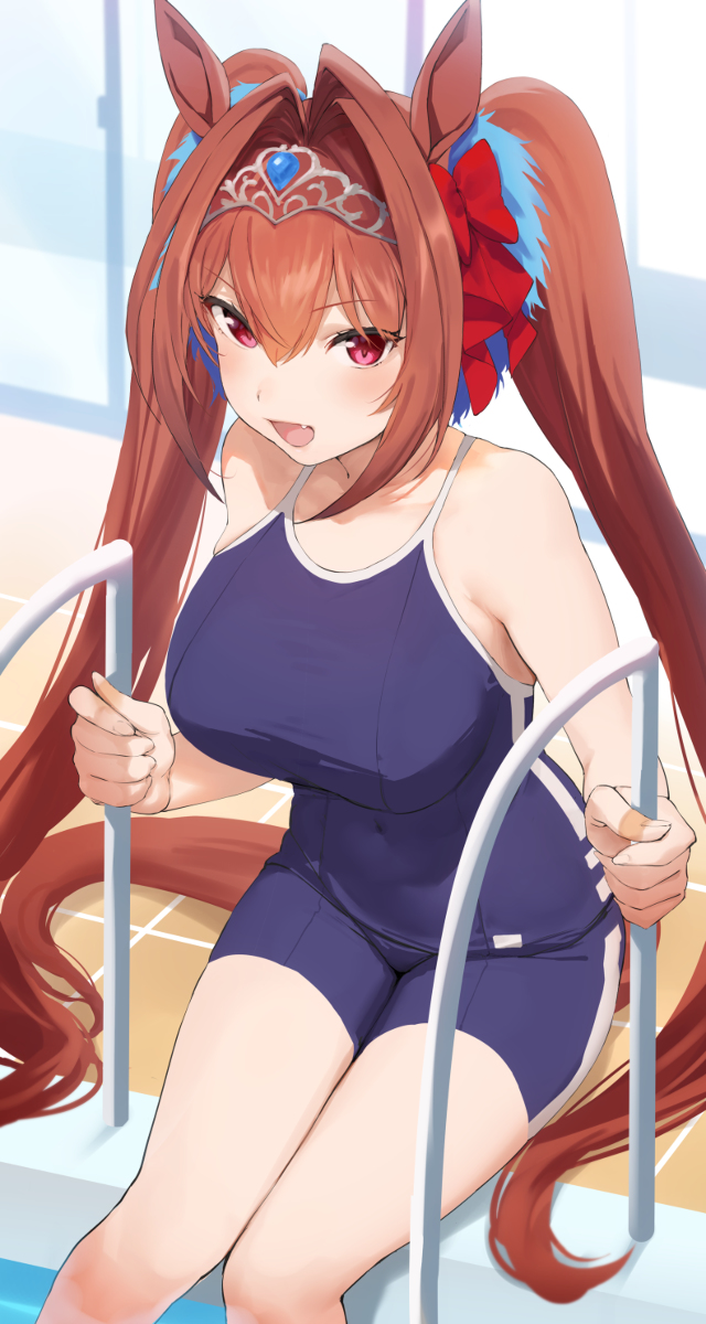 This is a pixiv picture whose title is ダイワスカーレット.