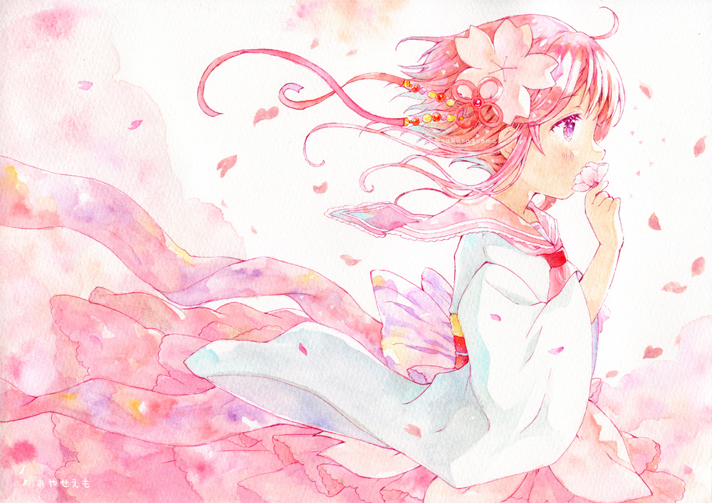 This is a pixiv picture whose title is 桜御殿ちゃん.