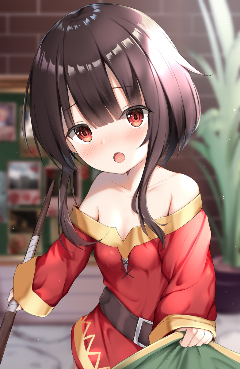 This is a pixiv picture whose title is めぐみん.