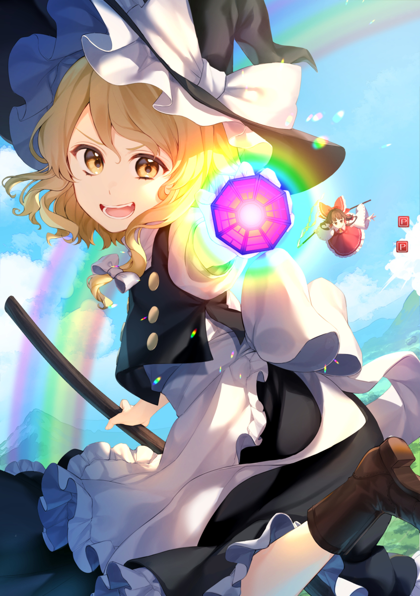 This is a pixiv picture whose title is 虹龍洞！.