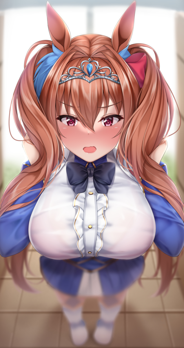 This is a pixiv picture whose title is ダイワスカーレット.