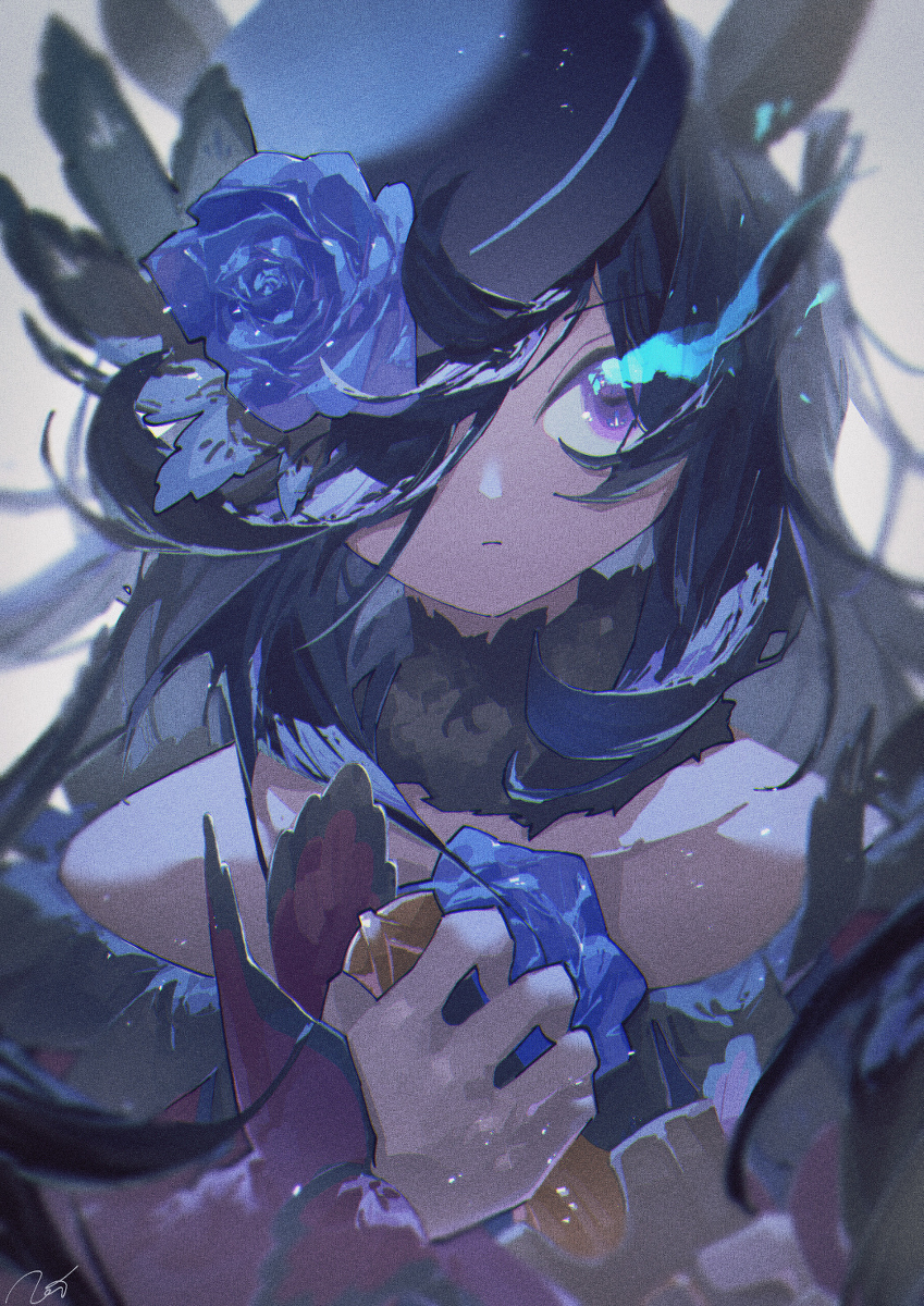 This is a pixiv picture whose title is 漆黒のステイヤー.
