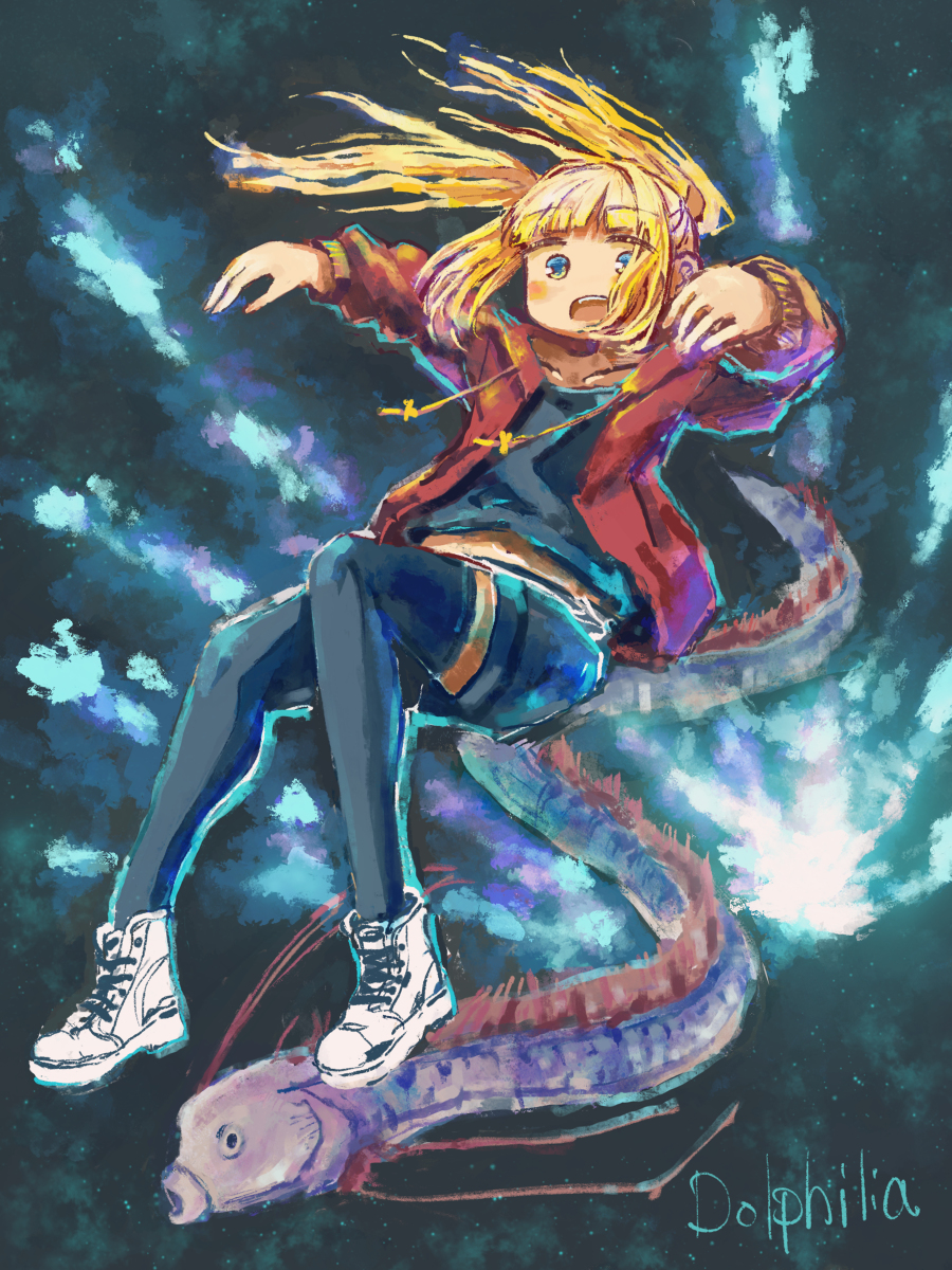 This is a pixiv picture whose title is 深海.